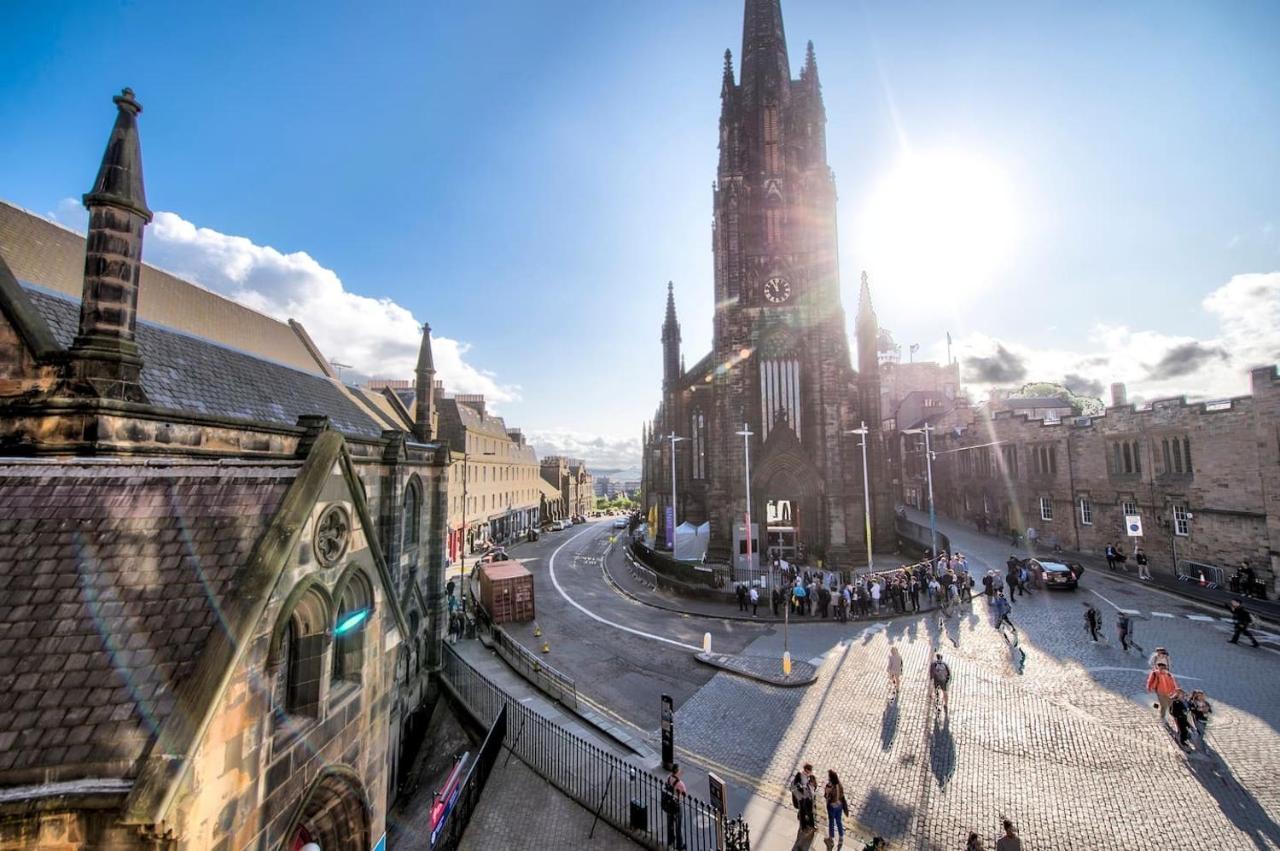 Upper Bow - Luxurious, Modern 1Br Apartment Near Castle Edimburgo Esterno foto
